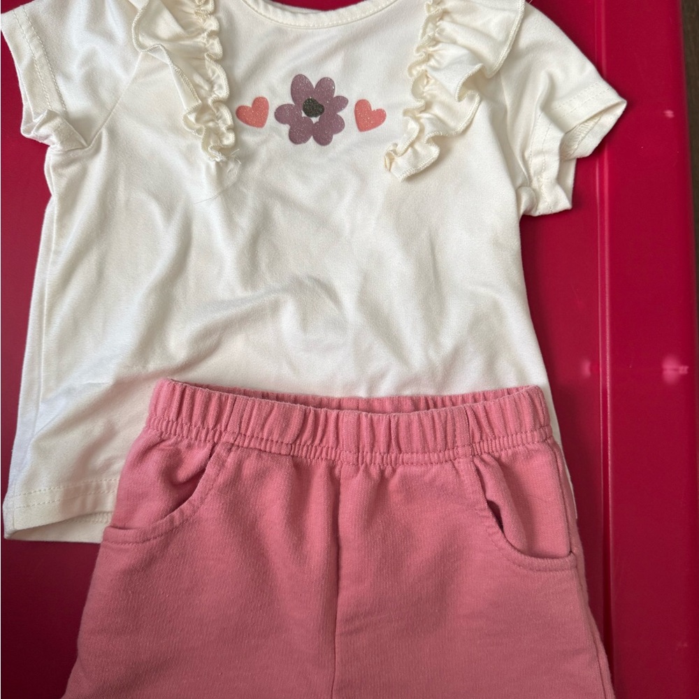 Madison Cream Toddler Top